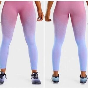 Gymshark ombre leggings-pink